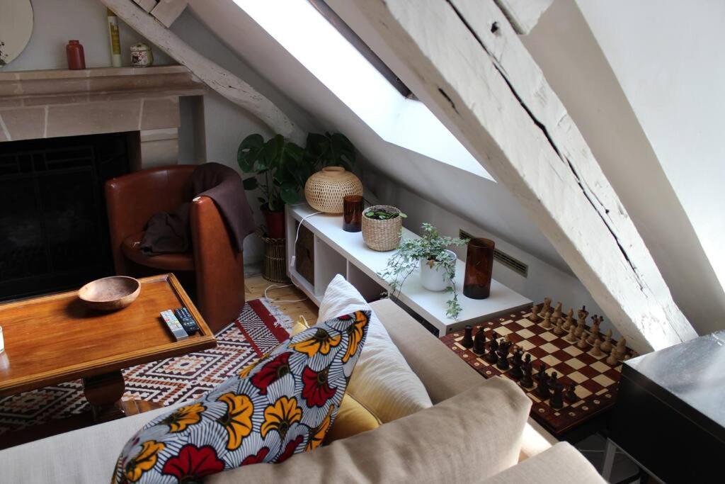 Charmant Appartement Vieux Tours Exterior foto